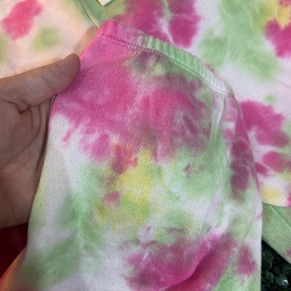 THE DROP Multi Tie Dye Fleece Drawstring Sweatpants Jogger’s. Size-M - Picture 12 of 13
